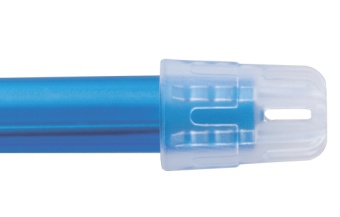 Слюноотсос стоматологический одноразовый со съемным наконечником (синий) 100 шт./уп.