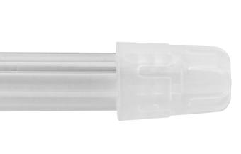 Слюноотсос стоматологический одноразовый со съемным наконечником (прозрачный)